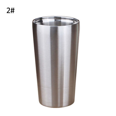 

Travel Tumbler Double Wall Stainless Steel Insulated Coffee Cup Beer Water Mug