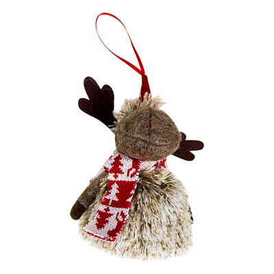 

Gobestart hristmas Tree Creative Decoration Pendant Cute Santa Snowman Doll Pendant