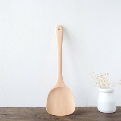 

New Wooden Kitchenware Paint-Free Environmentally Friendly Non-Stick Pan Wood Spatula