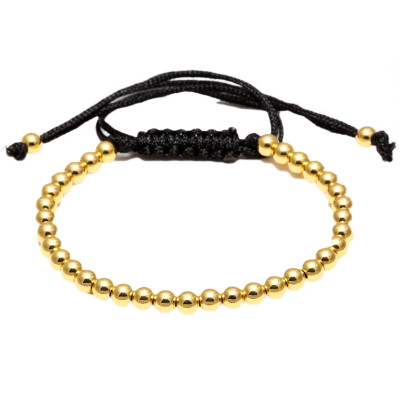 

Womens Beads Bracelet Jewelry Decorative Accessories rose Gold Gold Silver Black Four Colors Bracelet