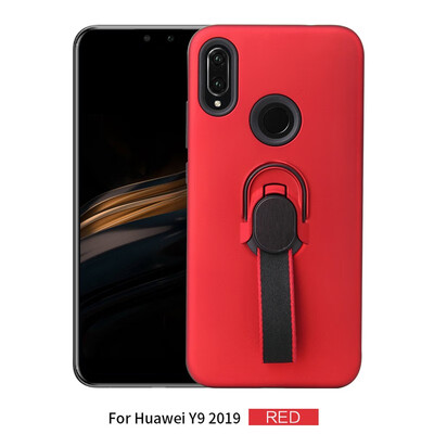

Magnetic Case Huawei Y9 2019 Enjoy 9 Finger Ring Holder Case Huawei Enjoy 9 Plus JKM-LX2 JKM-LX3 JKM-LX1 Hybrid TPU Cover