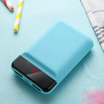 

Mini Portable Double Micro USB Mobile Power Bank 18650 Lithium Fast Charging Battery