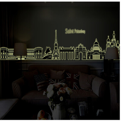 

〖Follure〗Saint Petersburg Luminous Decal Triumphal Arch Kid Room Decor