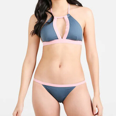 

Saidsome Women Swimwear Bikini Patchwork Two-Piece Swimsuit Tankini Beach Swimsuit
