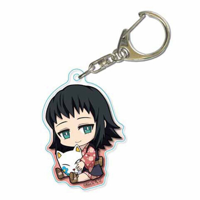 

Anime Demon Slayer Acrylic Pendant Keychain Key Rings Phone Charm Cosplay Decor