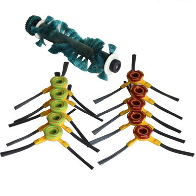 

1 Set Main Brush & Side Brushes For Ecovacs Deebot Deeboo 760 D73 D76 D77 Useful