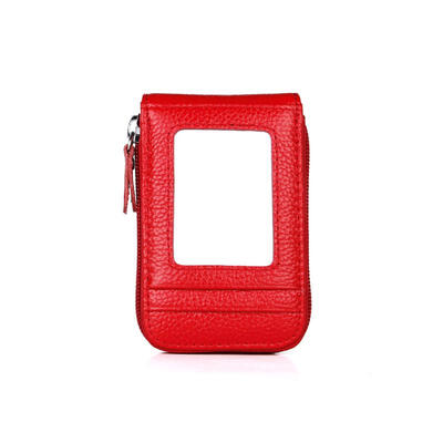

Organ Card Cover Multifunctional Leather Clamp Leather Business Card Package