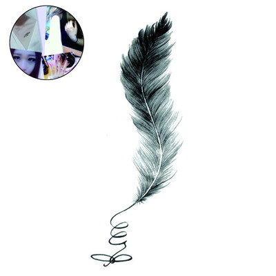 

〖Follure〗5pcs Feathers Temporary Tattoo Sticker Fake TattooThe flash Children Stickers