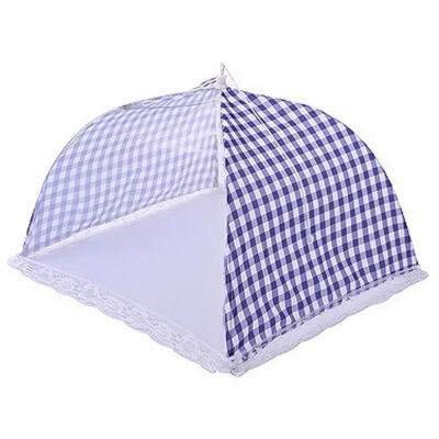 

Kitchen Folded Mesh Food Dish Cover Anti Fly Mosquito Umbrella Kitchenware