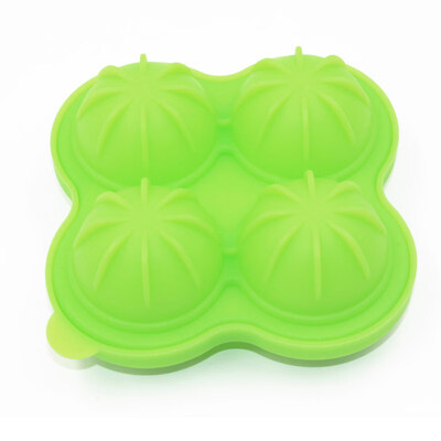 

Silicone Ice Cube Mold Round Ball Maker 4-grid Tray Mould Bar Restaurant Tool