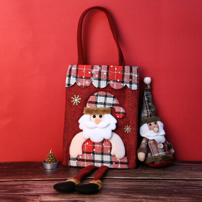 

〖Follure〗Santa Claus Christmas Candy Bag Elf Elk Pants Treat Pocket Home Party Gift Decor