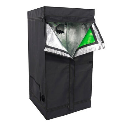 

24"x 24" x 48" Mylar Hydroponic Grow Tent for Viewing Window&Light Save for Indoor Seedling Plant Growing