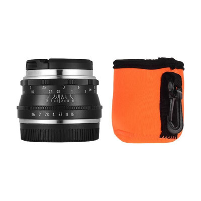 

Andoer 35mm F16 Manual Focus Lens Large Aperture Compatible with Canon M1 M2 M3 M5 M6 M10 M100 M50 EOS -Mount