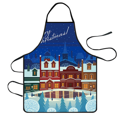 

Siaonvr Christmas Decoration Waterproof Apron Kitchen Aprons Dinner Party Apron