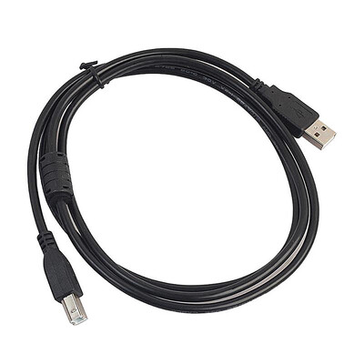 

USB 20 High Speed Cable Printer Lead A To B Long Black Shielded