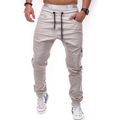 

Gobestart Mens Casual Sport Pants Slim Fit Solid Trousers Running Joggers Sweatpants