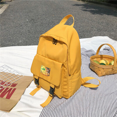 

The backpack of the female schoolbag Korean version of the Japanese department girl with two shoulders Baochao brand female ins Fe