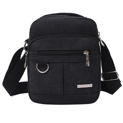 

Fashion Canvas Men Shoulder Bag High Quality Crossbody Bag Handbag Backpack