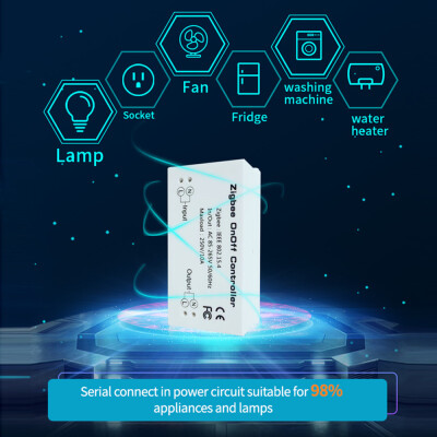 

〖Follure〗Smart Home Zigbee Wireless Switch Module For EchoSmart Things Hub Module