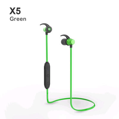 

X5 Wireless Bluetooth Earphone Waterproof Stereo Headset Neck-mounted In-ear Headphone With Microphone For Outdoor Sports