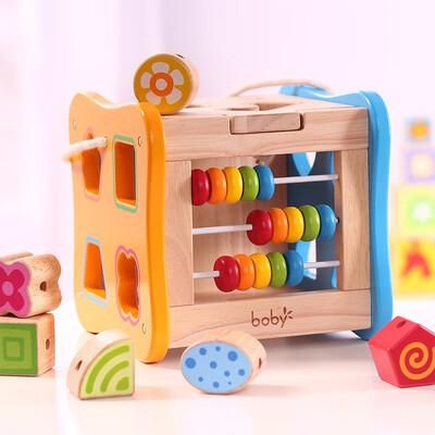 

Boby baby early education educational toy intelligence box child shape matching cognitive toy 7495