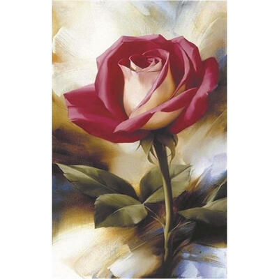 

5D DIY Full Drill Diamond Painting Red Rose Cross Stitch Embroidery Mosaic