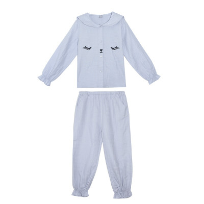 

CONYSON spring summer pajamas girls long-sleeved childrens air-four-color 4995