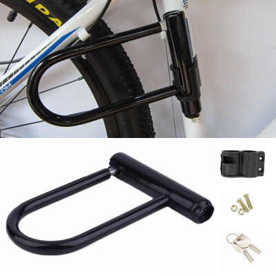 

Bike U Type Bicycle Lock Strong Cycle Scooter Bike Motorcycle Motorbike D Lock