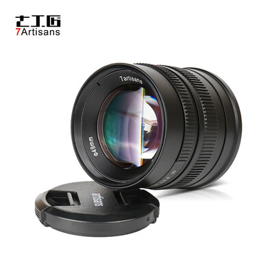 

7artisans 55mm f14 APS-C Large Aperture Prime Lens Manual Focus for Canon M1 M2 M3 M5 M6 M10 M100 M50 EOS -Mount
