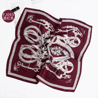 

Explosion models spring&autumn trend new silk scarf silk satin small square scarf professional decoration Korean women winter scarf FJ093