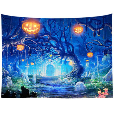 

Wall Hanging Tapestry Halloween Library Livingroom Sheet Beach Towel Bedspread