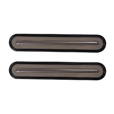 

10-30V 100 LED Trailer truck Brake Light Waterproof Neon 3 in 1 Halo Ring Tail Brake Stop Light Flowing Turn Signal Light Lamp