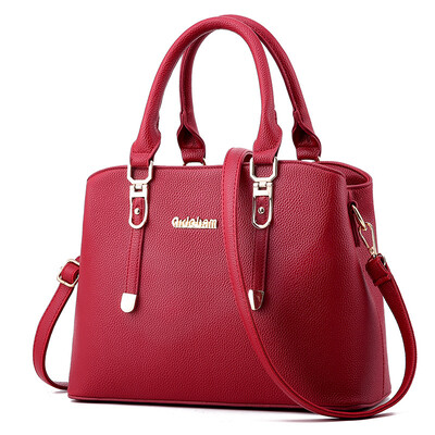 

2017 New Arrival Shoulder Bags Casual Zipper Messenger Bags PU Leather Bag Zipper Tote Satchel Sac Women Bag Handbag OL Style