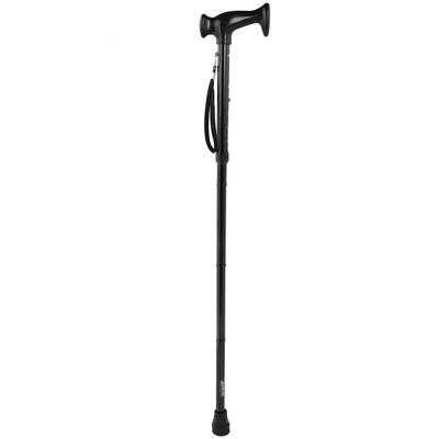 

Greensen Five-section Four-fold Folding Thick Cane Aluminum Alloy 5 Level Telescopic Walking Sticks Trek