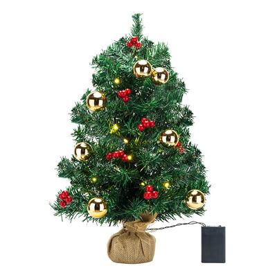 

Mini Christmas Tree Set with Ornaments Best DIY Christmas Decorations