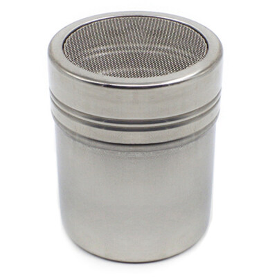 

1Pc Stainless Steel Chocolate Shaker Icing Sugar Powder Cocoa Flour Coffee Sifter seasoning box