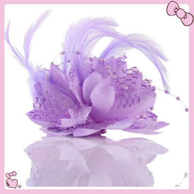 

Wedding Multi Style Flower Feather Bead Corsage Hair Clips Hairband&Pin