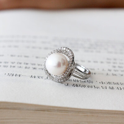 

FW Exquisite fashion pearl ladies ring with elegant&elegant girlfriend gifts