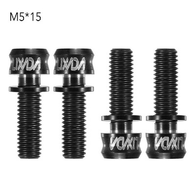 

4PCS Bicycle Bike Stem Screws Hex Bolts Ultralight Cycling Titanium Alloy Fixing Screws Accessories