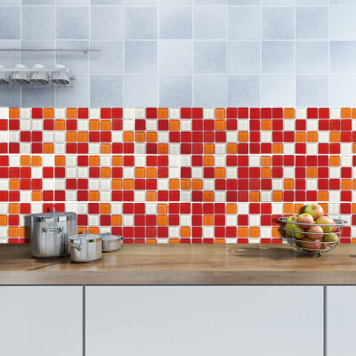 

〖Follure〗Self-adhesive Mosaic Wall Sticker Tile Floor Kitchen Bathroom Waterproof