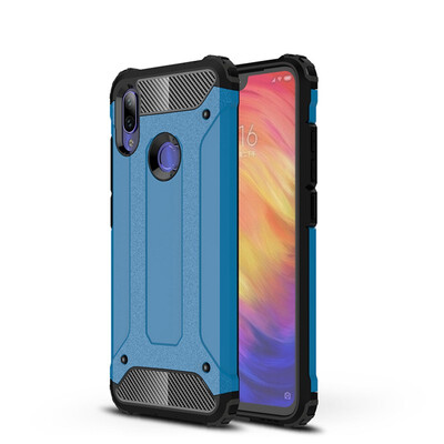 

Rugged Bumper Case Xiaomi Redmi Note 7 M1901F7G M1901F7BE Soft TPU Cover Xiomi Redmi Note 7 Hybbid Phone Case Redmi Note7 Covers