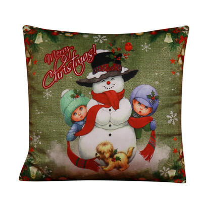 

Tailored Christmas Santa Claus Sofa Bed Home Decoration Festival Pillow Cushion