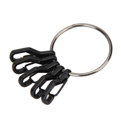 

Outdoor Sports Kit EDC Keyring Set Quick Release Spring Hook Carabiner Key