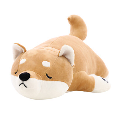 

Dog Plush Doll Stuffed Shiba Inu 3D Animal Zoo Pet Throw Pillow Bed Nursery Decoration Baby Play Toy Puppy Shape