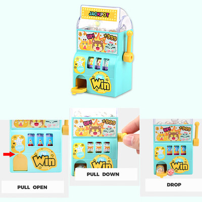 

Siaonvr Mini Doll Jackpot Lucky Slot Machine Kids Party Educational Toys for Baby