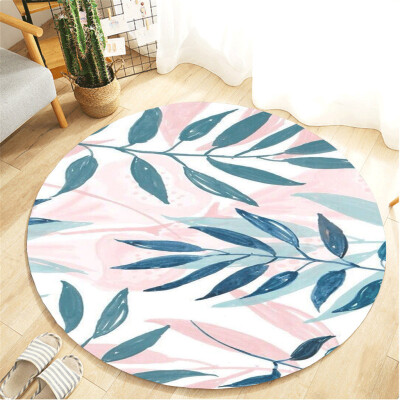 

〖Follure〗Botany Elements Blanket Round Bathroom carpet 55cm