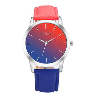

Fashion Contrast Color Lovely Watch Sweet Simple Girl Quartz Wrist Watch