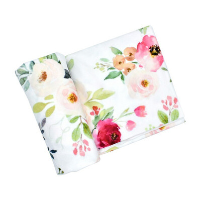 

Baby Swaddle Wrap Soft Baby Blankets Newborn Swaddle Muslin Wrap Infant Sleeping Bag Warm Baby Bedding Blanket