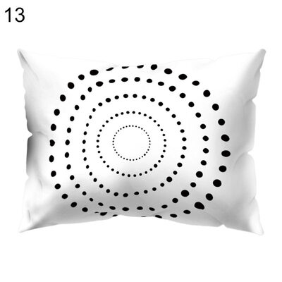 

Heart Antler Arrow Circle Pillow Case Cushion Cover Sofa Bed Car Office Decor