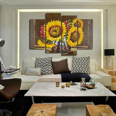 

Gobestart Full Drill DIY 5D Diamond Painting Embroidery Cross Crafts Stitch Kit Home Decor